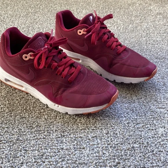Nike Shoes Nike Air Max Maroon Color Poshmark